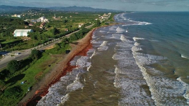 Foto - Ordu sahili kızıla büründü
