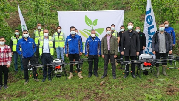 Foto - Ordu'da fındık bahçeleri ZİHA ile ilaçlanmaya başlandı