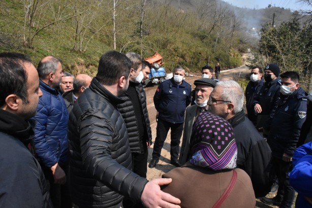 Foto - Ordu'da heyelan nedeniyle 3 ev yıkıldı
