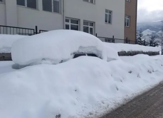 Foto - Ordu'da kar kalınlığı 3 metreyi aştı