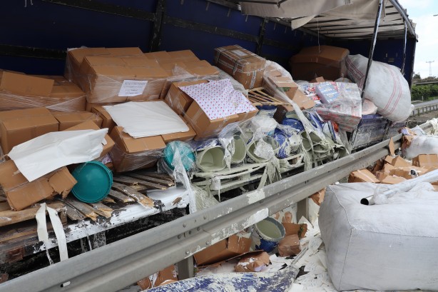 Foto - Ordu'da trafiği aksatan kaza