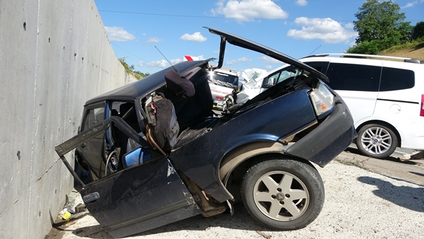 Foto - Ordu’da zincirleme kaza: Yaralılar var