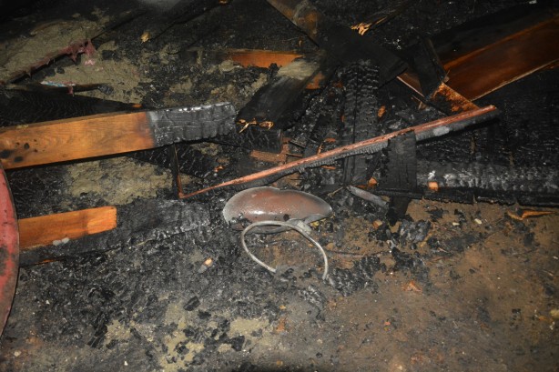 Foto - Ordu’daki yangında piknik tüpü bomba gibi patladı