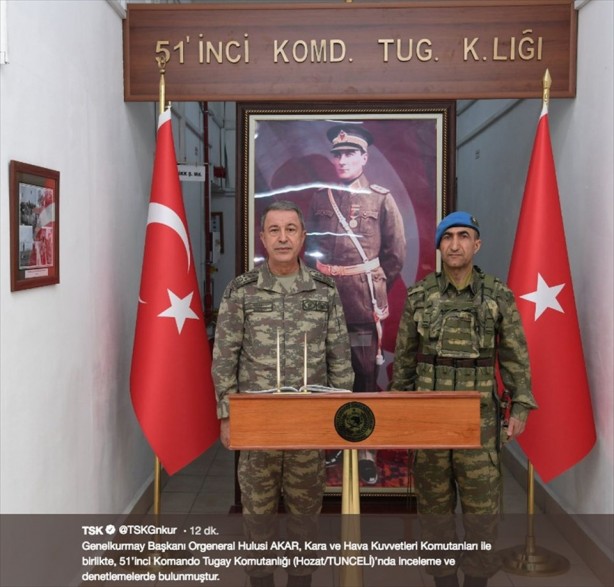 Foto - Orgeneral Akar, komutanlığını yaptığı Tugay'ı ziyaret etti