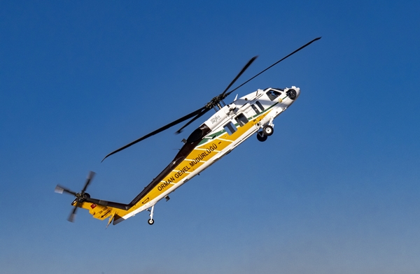 Foto - Orman Genel Müdürlüğü'ne T70 Helikopteri teslimatı
