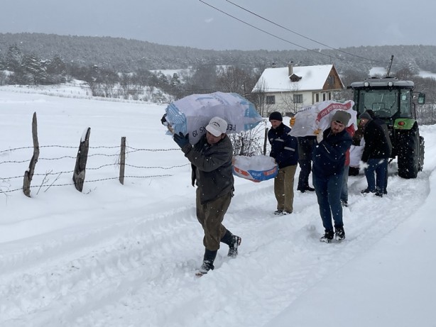 Foto - Orman köylülerinin kışlık odunları depremzedelere yakacak olacak