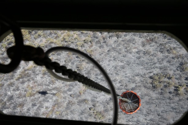 Foto - Orman yangını kontrol altına alındı! Çalışmalar böyle görüntülendi