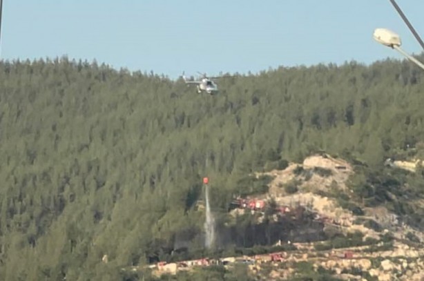 Orman yangını rekor hızda kontrol altına alındı!