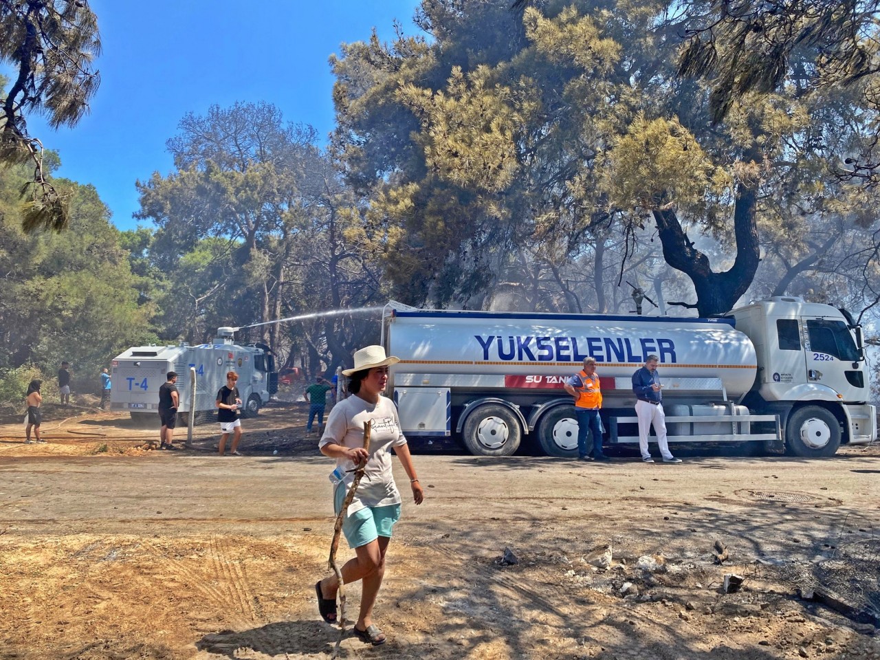 Foto - Orman yangınında duygulandıran anlar! 3 farklı hikaye, büyük acı…