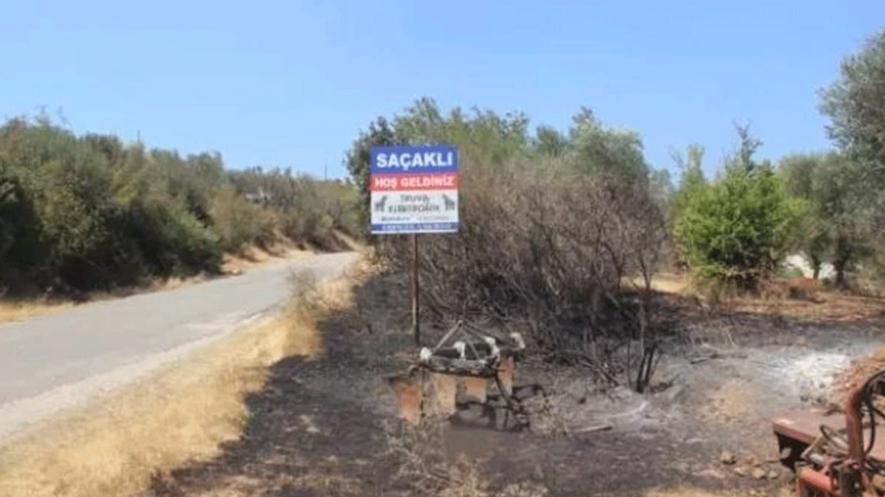 Foto - Orman yangınında evler kül oldu, Kur'an-ı Kerimler sapasağlam kaldı