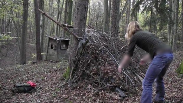 Foto - Ormanda nasıl kulübe yapılır? İşte cevabı...