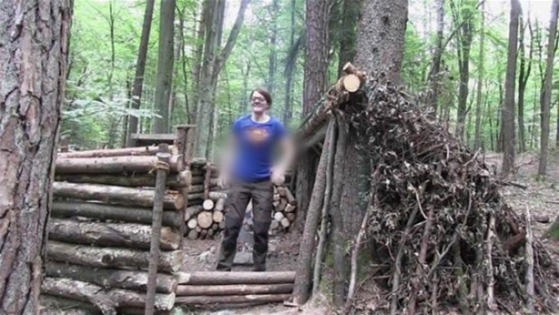 Foto - Ormanda nasıl kulübe yapılır? İşte cevabı...