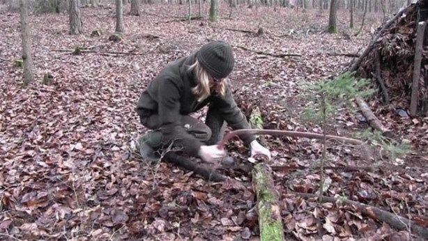 Foto - Ormanda nasıl kulübe yapılır? İşte cevabı...