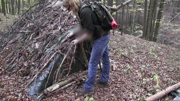 Foto - Ormanda nasıl kulübe yapılır? İşte cevabı...