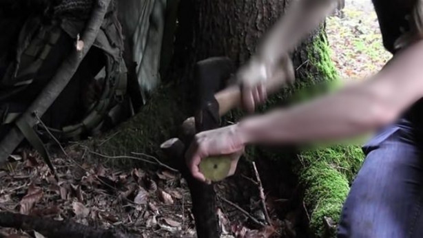 Foto - Ormanda nasıl kulübe yapılır? İşte cevabı...