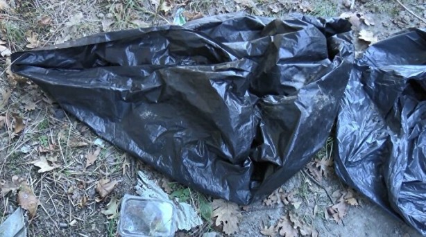 Foto - Ormandaki çöp poşetinden vahşet çıktı