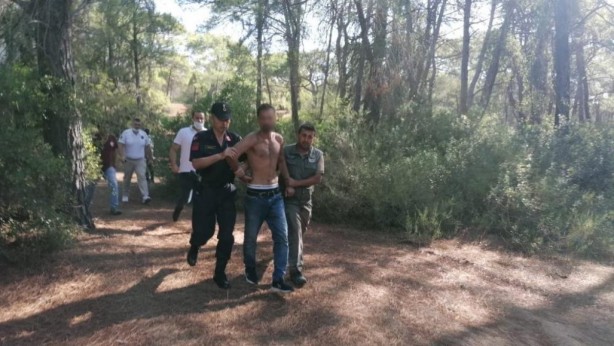 Foto - Ormanı 3 yerden yaktı, dördüncüyü yakarken yakalandı