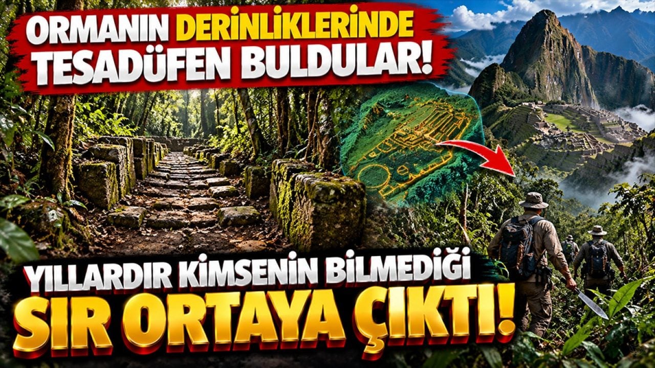 Ormanın derinliklerinde buldular! Yüzyıllardır kimsenin bilmediği sır ortaya çıktı