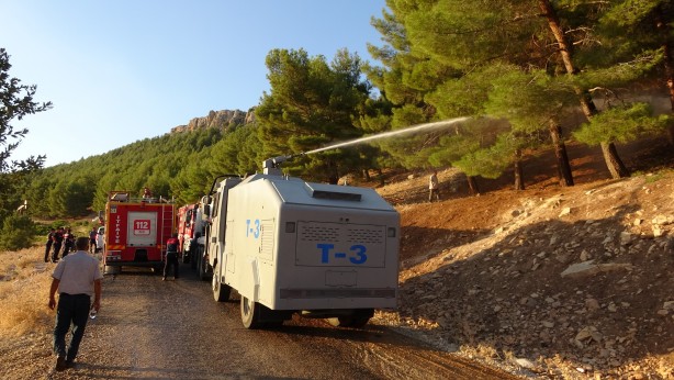 Foto - Ormanlık alanda korkutan yangın! Ekipler sevk edildi