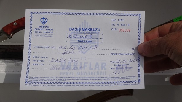 Foto - Örnek olacak bir davranış! 5 yıllık emeğini satışa çıkardı! Her şey Filistin için! 