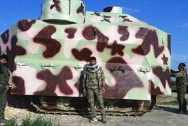 Foto - Ortadoğu'nun tuhaf silahları! 