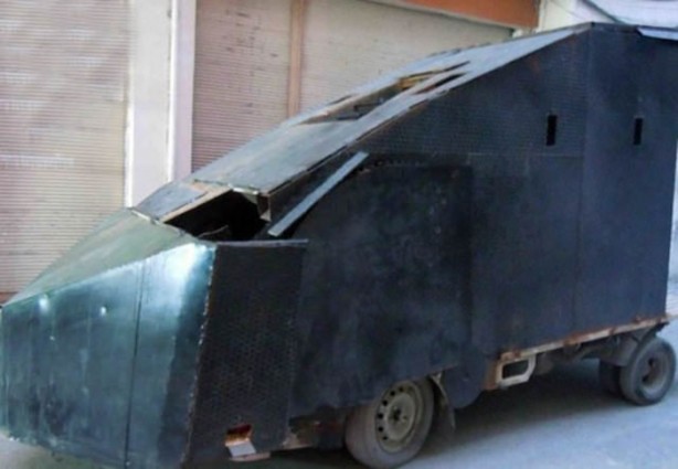 Foto - Ortadoğu'nun tuhaf silahları! 