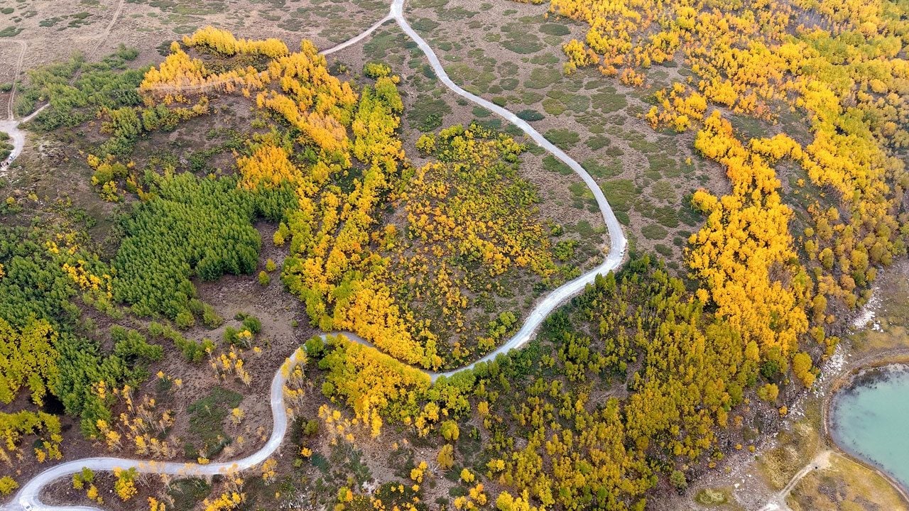 Foto - Ortaya kartpostallık görüntüler çıktı! Nemrut Kalderası sonbahar renklerine büründü