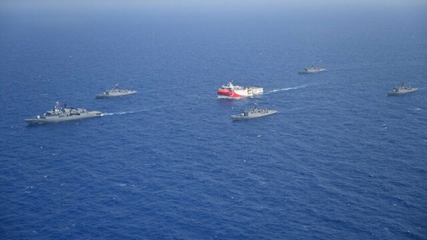 Oruç Reis'i nehre sıkıştırdılar! Yunan'dan bir skandal daha