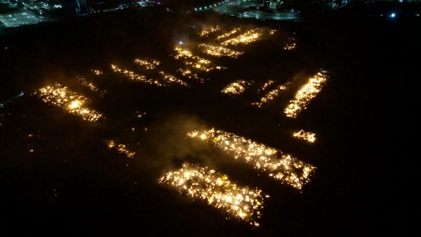 OSB ‘yanardağ’ görünümü aldı