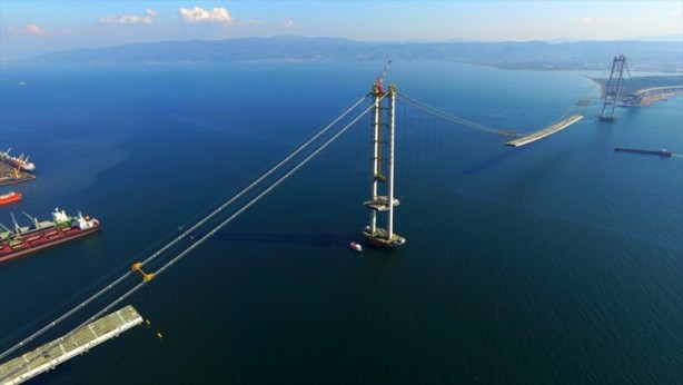 Foto - Osman Gazi Köprüsü'ndeki kavisin nedeni kuşlar