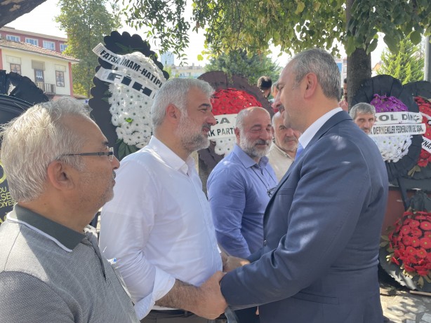 Osman Nuri Kabaktepe'nin vefat eden annesi Huriye Kabaktepe son yolculuğuna uğurlandı