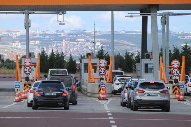 Foto - Osmangazi Köprüsü'nde bayram dönüşü trafiği