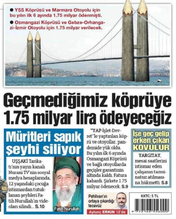 Foto - Osmangazi Köprüsü'nün geçiş verileri muhalifleri mosmor etti