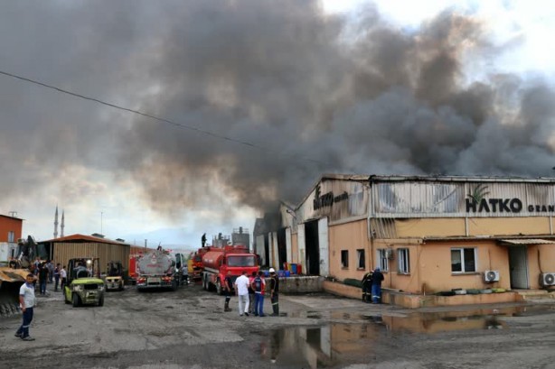 Foto - Osmaniye’de fabrikada çıkan yangında yeni gelişme