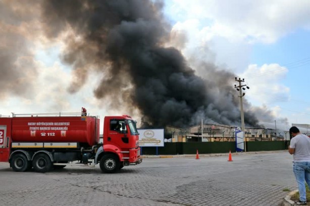 Foto - Osmaniye’de fabrikada çıkan yangında yeni gelişme