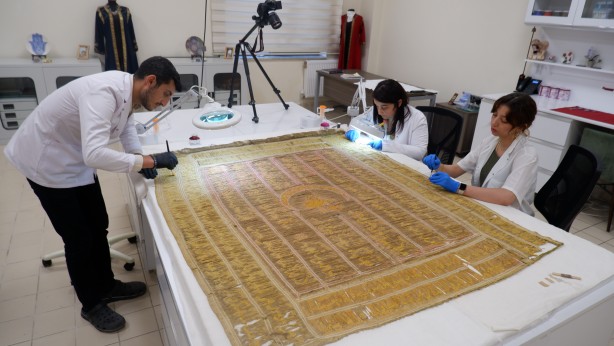 Foto - Osmanlı Sancağı usta ellerde geleceğe taşınıyor