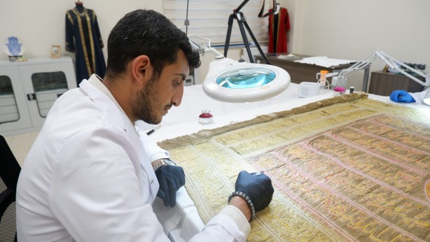 Foto - Osmanlı Sancağı usta ellerde geleceğe taşınıyor