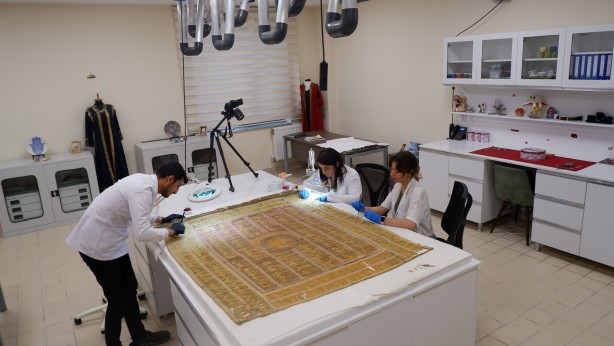 Foto - Osmanlı Sancağı usta ellerde geleceğe taşınıyor