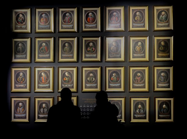 Foto - Osmanlı saray resminin tek temsilcisi! Turistlerin ilgi odağı