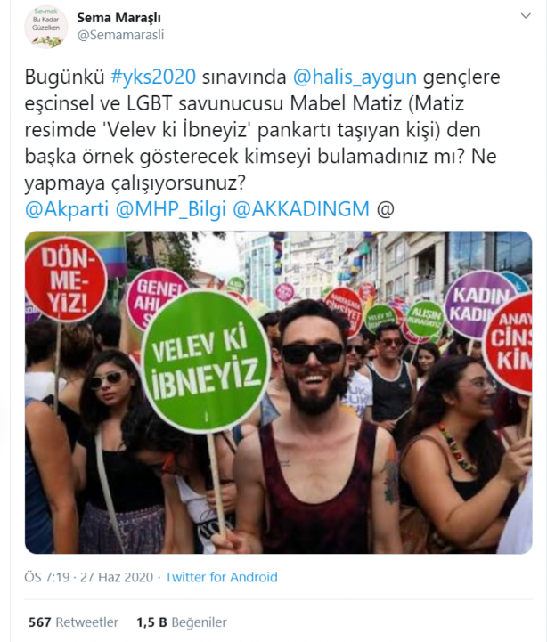 Foto - ÖSYM'den YKS'de skandal 'Mabel Matiz' sorusu! Kendisi bile şaşırdı, başka birini bulamadınız mı?
