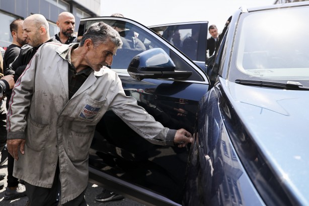 Foto - Oto sanayi ustalarından yerli otomobil TOGG'a tam not