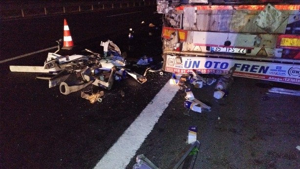 Foto - Otobanda korkunç ölüm