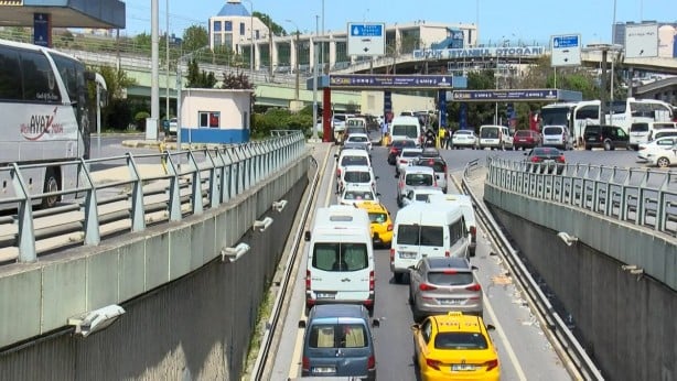 Otogarda bayram yoğunluğu