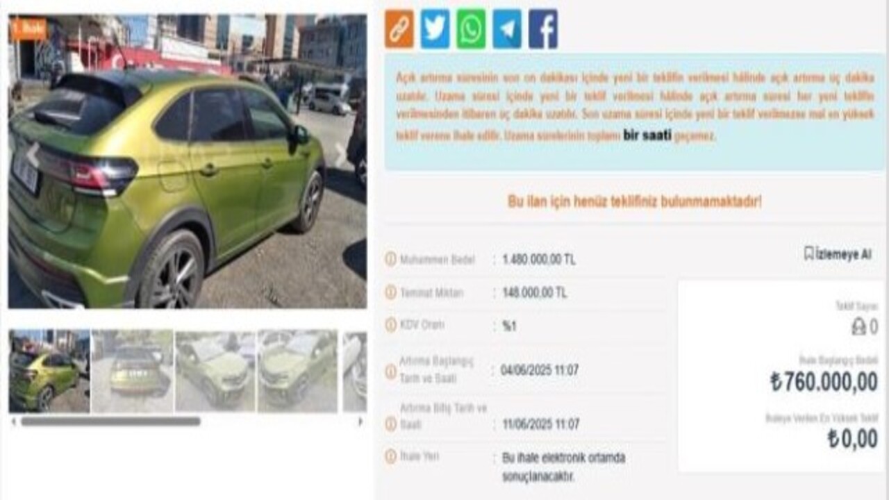 Foto - Otomobil almak isteyenler dikkat! Yarı fiyatına satıyorlar! İşte yöntemi