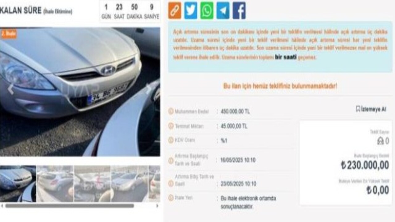 Foto - Otomobil almak isteyenler dikkat! Yarı fiyatına satıyorlar! İşte yöntemi