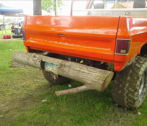 Foto - Otomobil hasarlarına komik çözümler