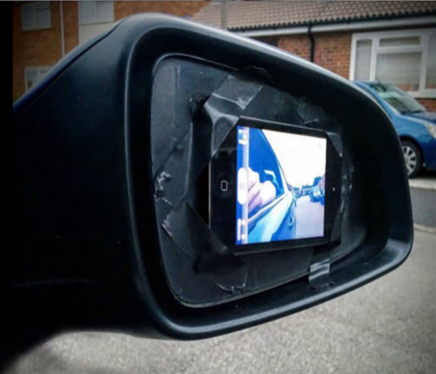 Foto - Otomobil hasarlarına komik çözümler