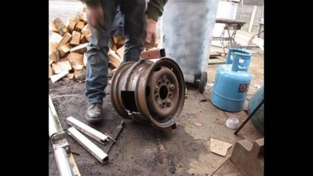 Foto - Otomobil jantından bakın ne yaptı!