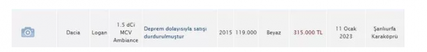 Foto - Otomobil satışlarında deprem detayı gündem oldu: Noterde 20 bin TL'si...