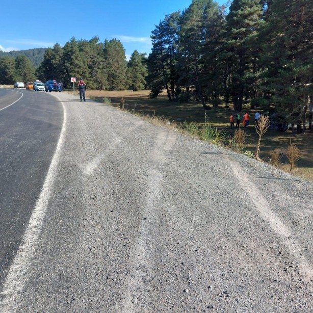 Foto - Otomobil yoldan çıkarak takla attı